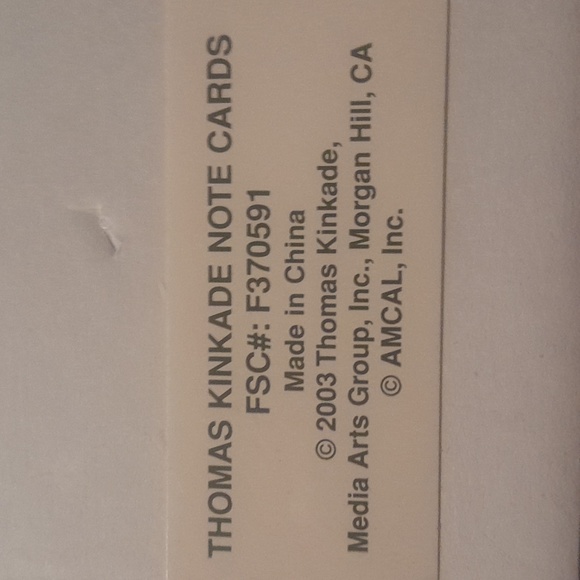 Thomas Kinkade  blank cards with envelopes - Picture 2 of 2